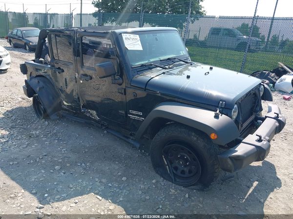 2017 JEEP WRANGLER UNLIMITED SPORT