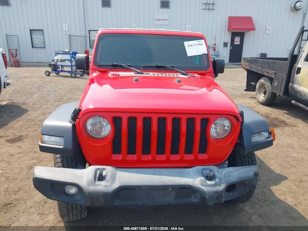 2019 JEEP WRANGLER UNLIMITED SPORT S 4X4