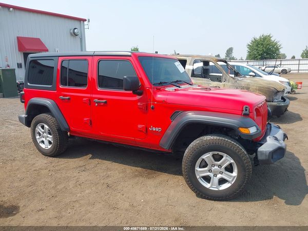2019 JEEP WRANGLER UNLIMITED SPORT S 4X4