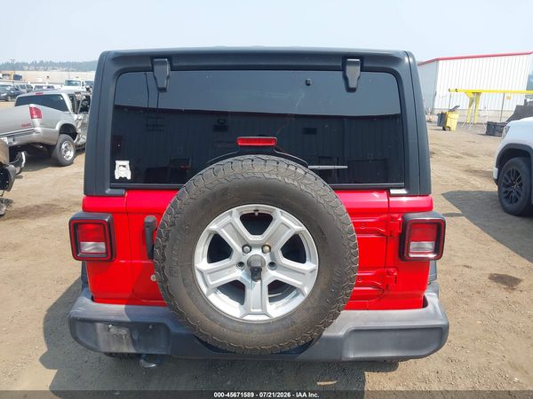 2019 JEEP WRANGLER UNLIMITED SPORT S 4X4