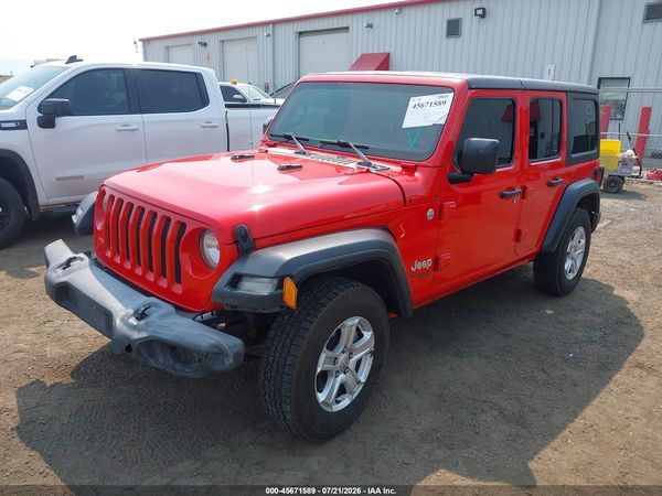 2019 JEEP WRANGLER UNLIMITED SPORT S 4X4