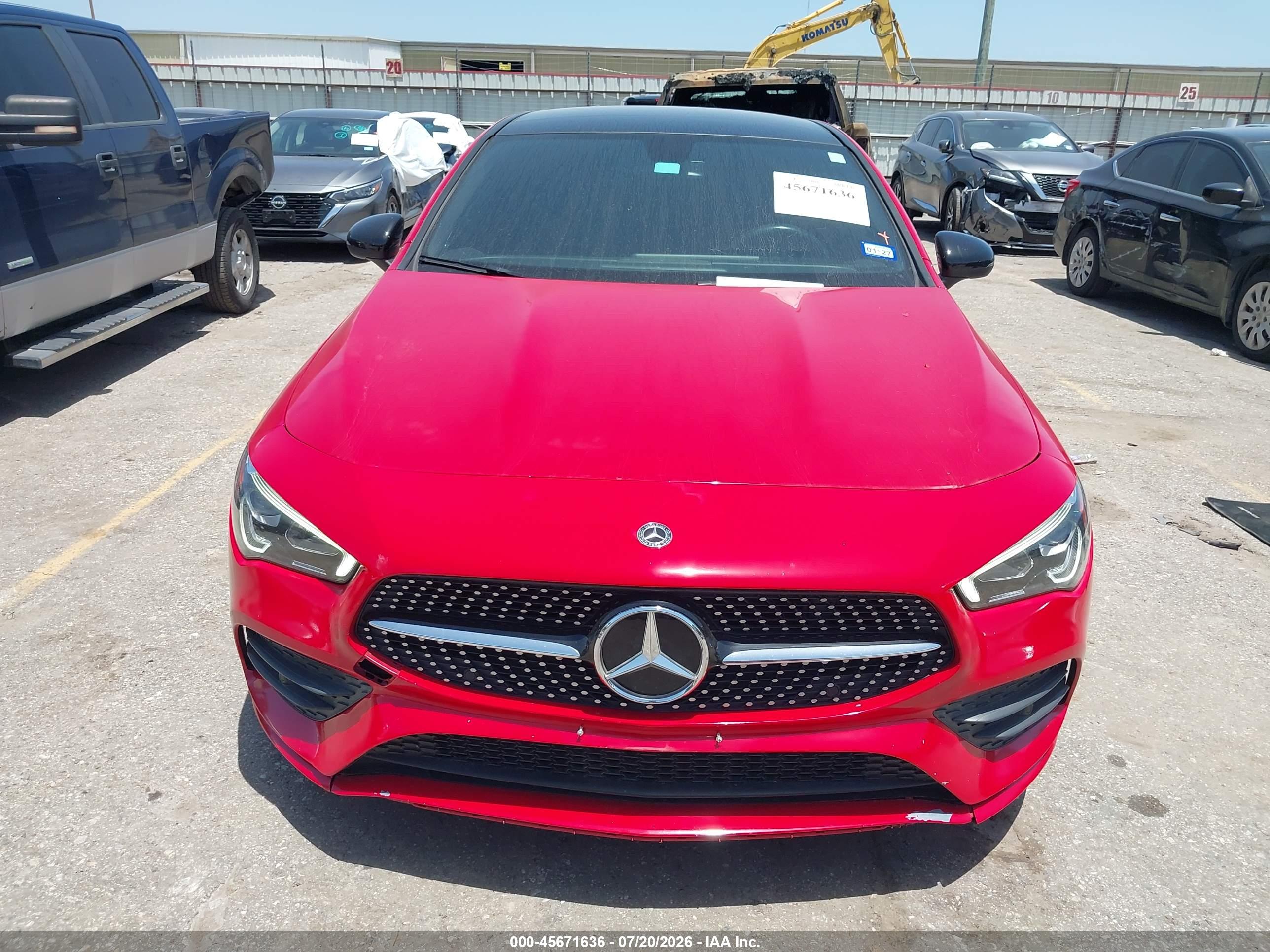 2020 MERCEDES-BENZ CLA 250 CLA250