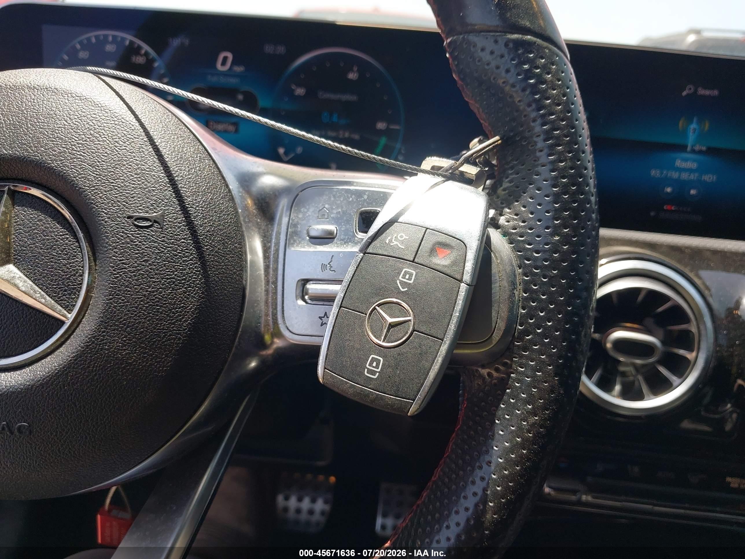 2020 MERCEDES-BENZ CLA 250 CLA250