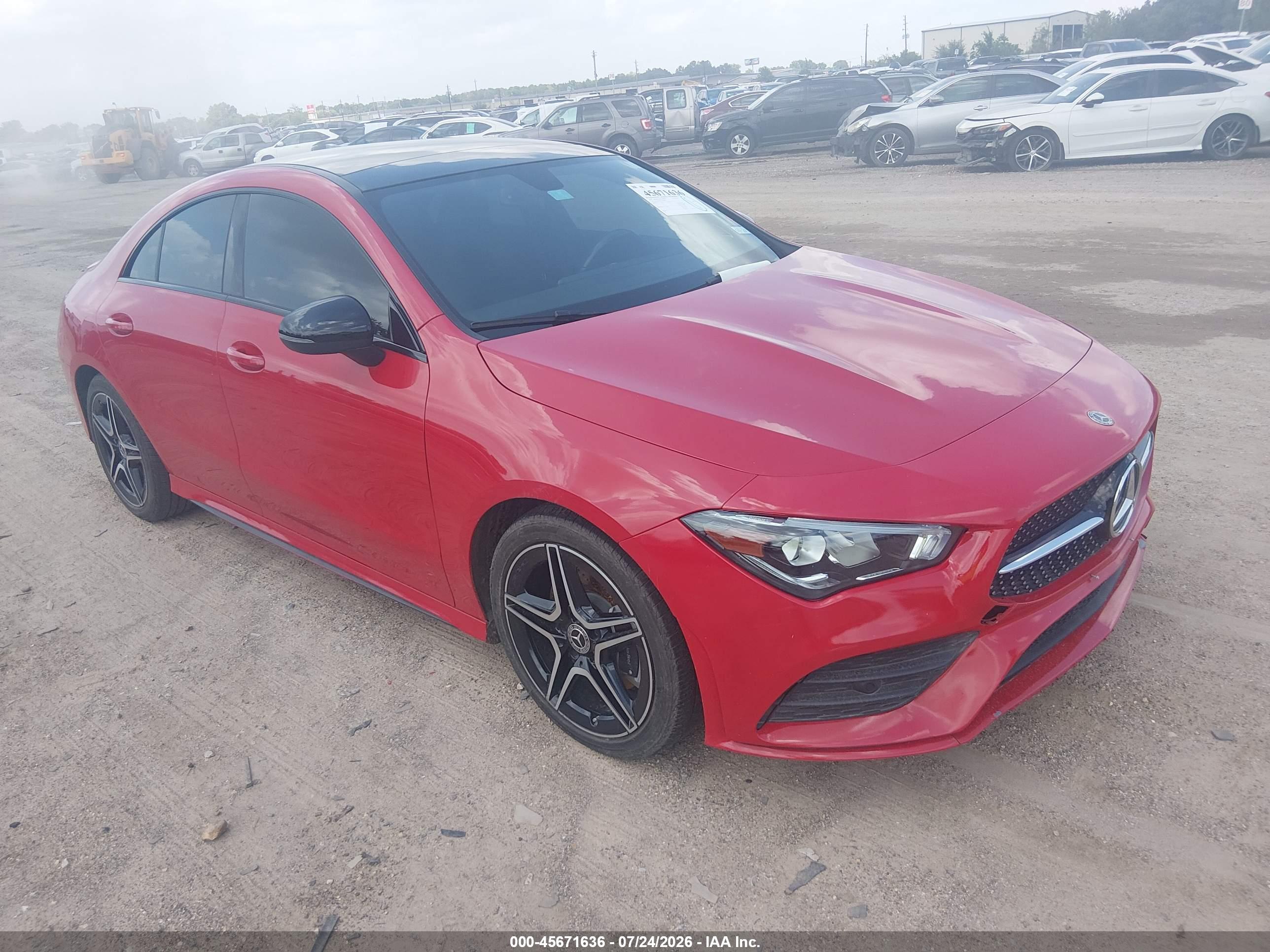 2020 MERCEDES-BENZ CLA 250 CLA250