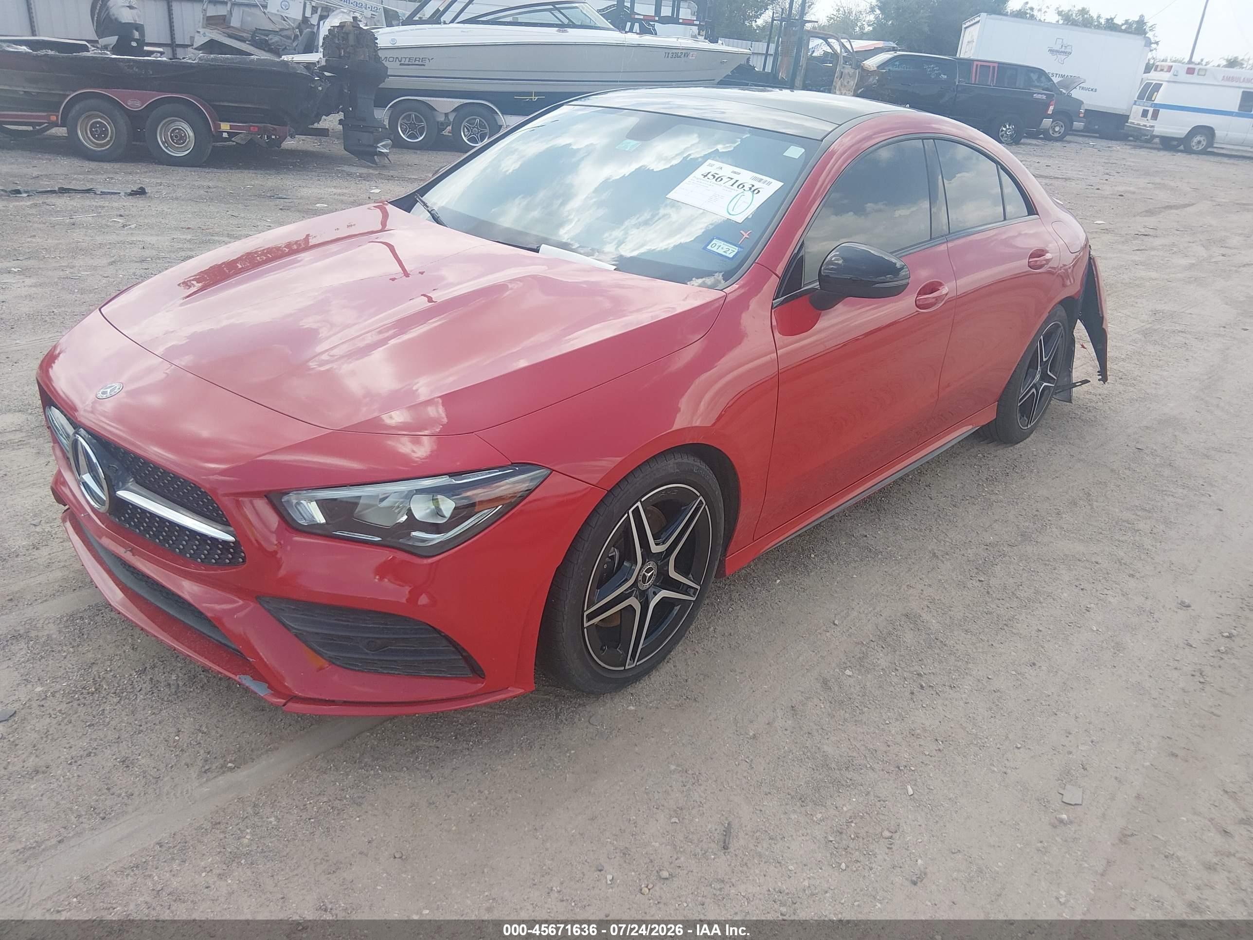 2020 MERCEDES-BENZ CLA 250 CLA250