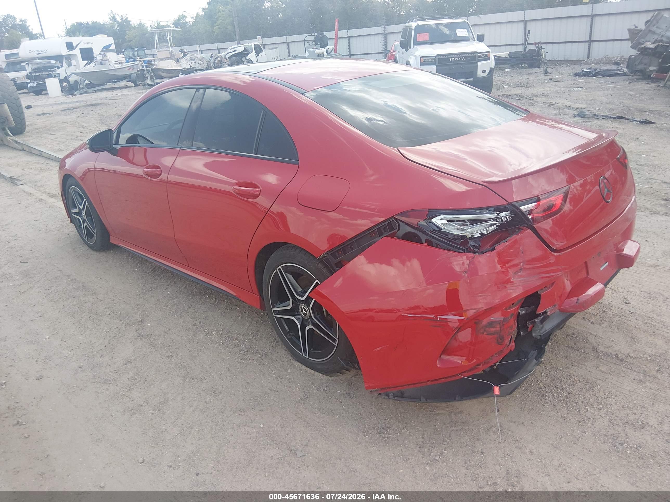 2020 MERCEDES-BENZ CLA 250 CLA250