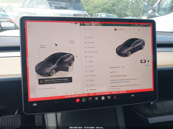 2023 TESLA MODEL 3 REAR-WHEEL DRIVE