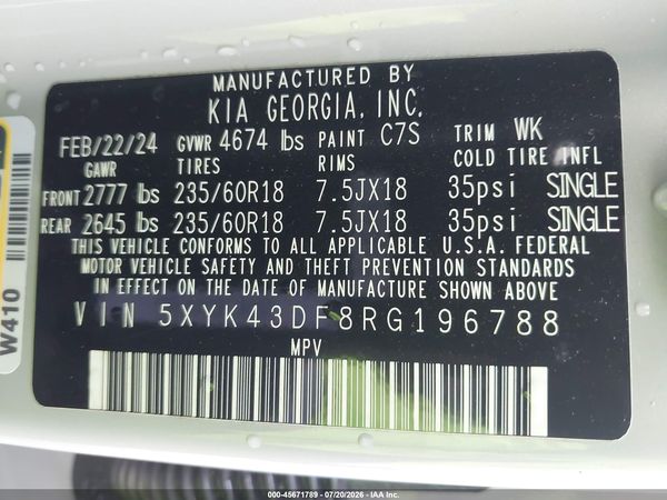2024 KIA SPORTAGE SX