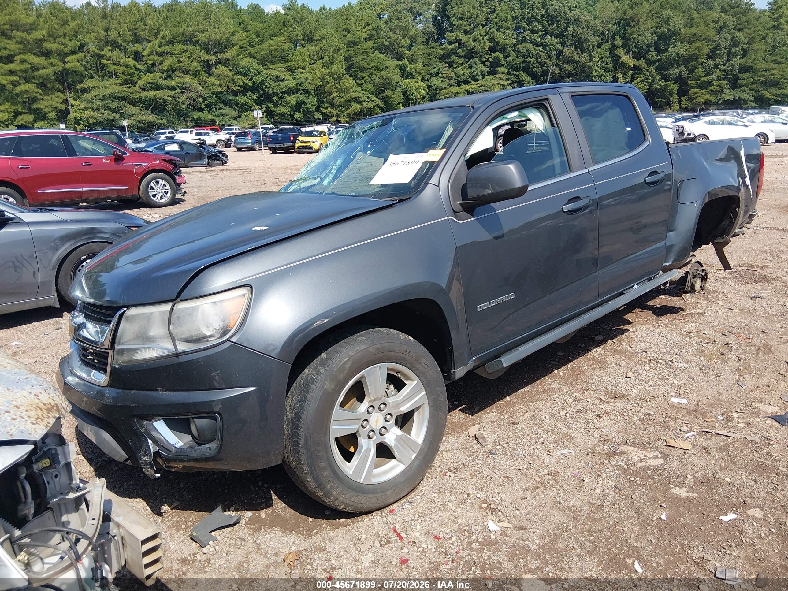 2016 CHEVROLET COLORADO 2WD LT — I2