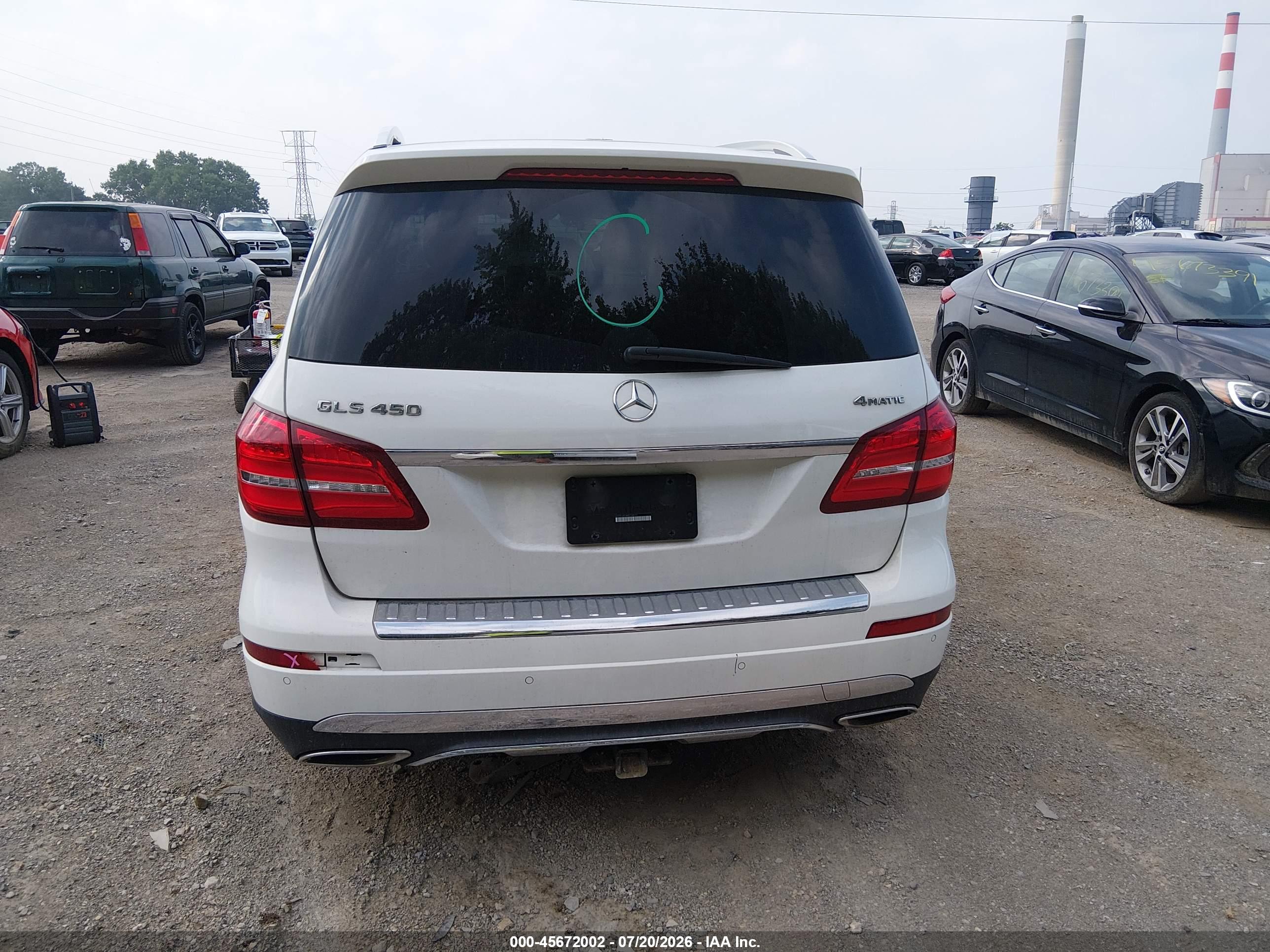 2019 MERCEDES-BENZ GLS 450 4MATIC