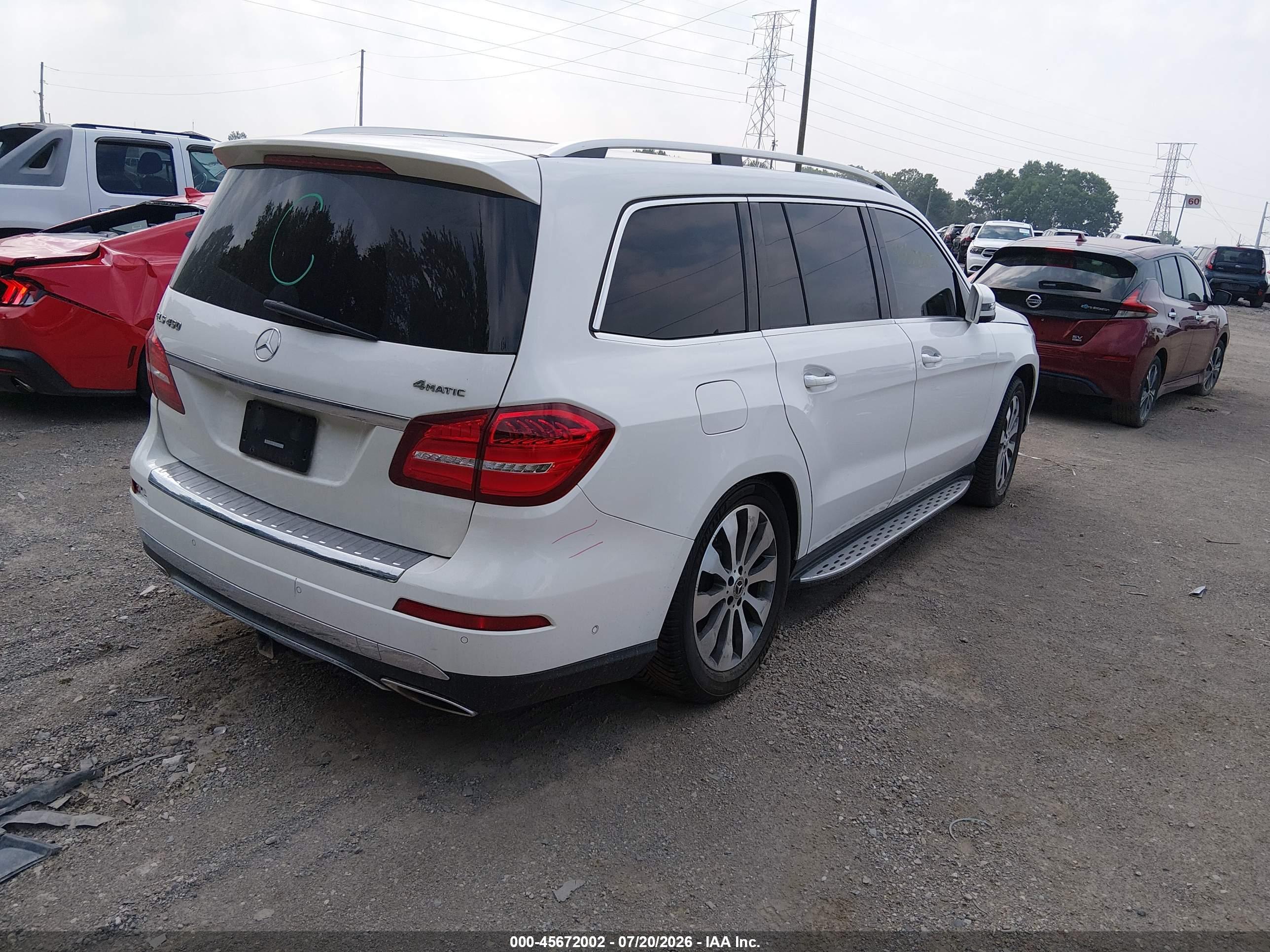 2019 MERCEDES-BENZ GLS 450 4MATIC