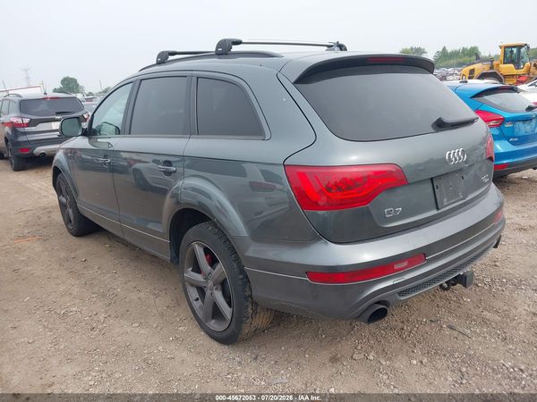 2015 AUDI Q7 3.0T S LINE PRESTIGE