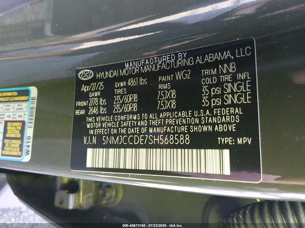 2025 HYUNDAI TUCSON SEL CONVENIENCE