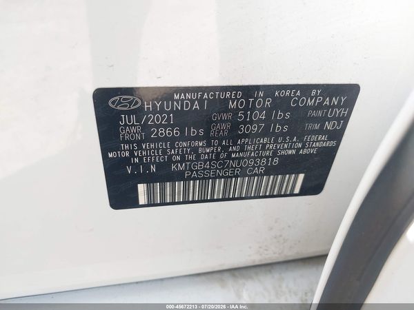 2022 GENESIS G80 2.5T RWD