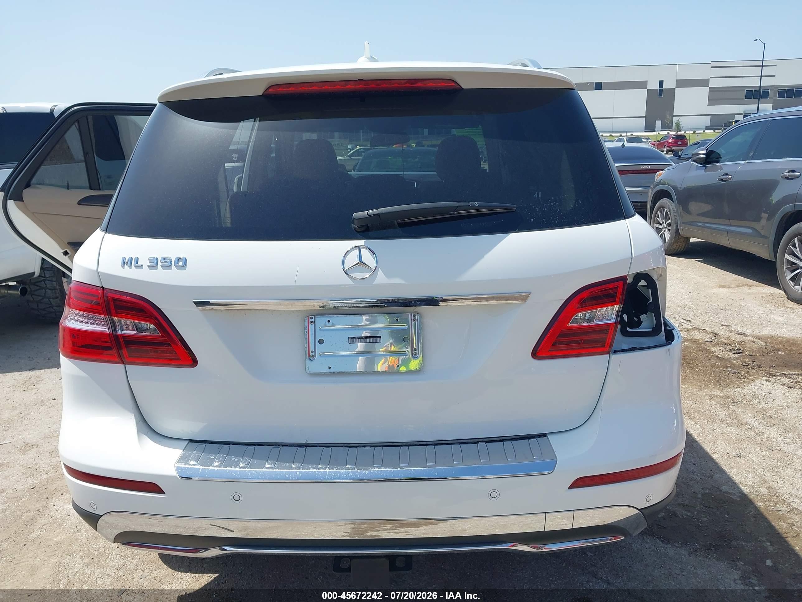 2015 MERCEDES-BENZ ML 350 ML350