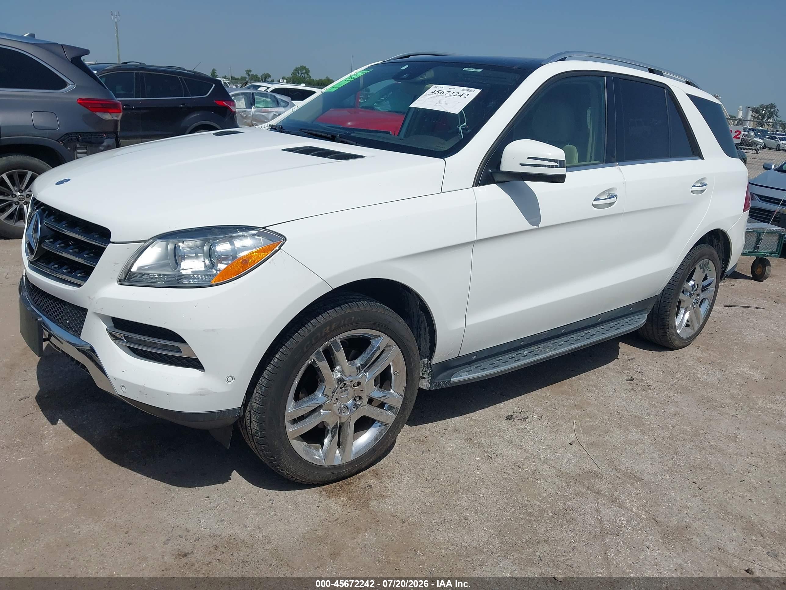 2015 MERCEDES-BENZ ML 350 ML350