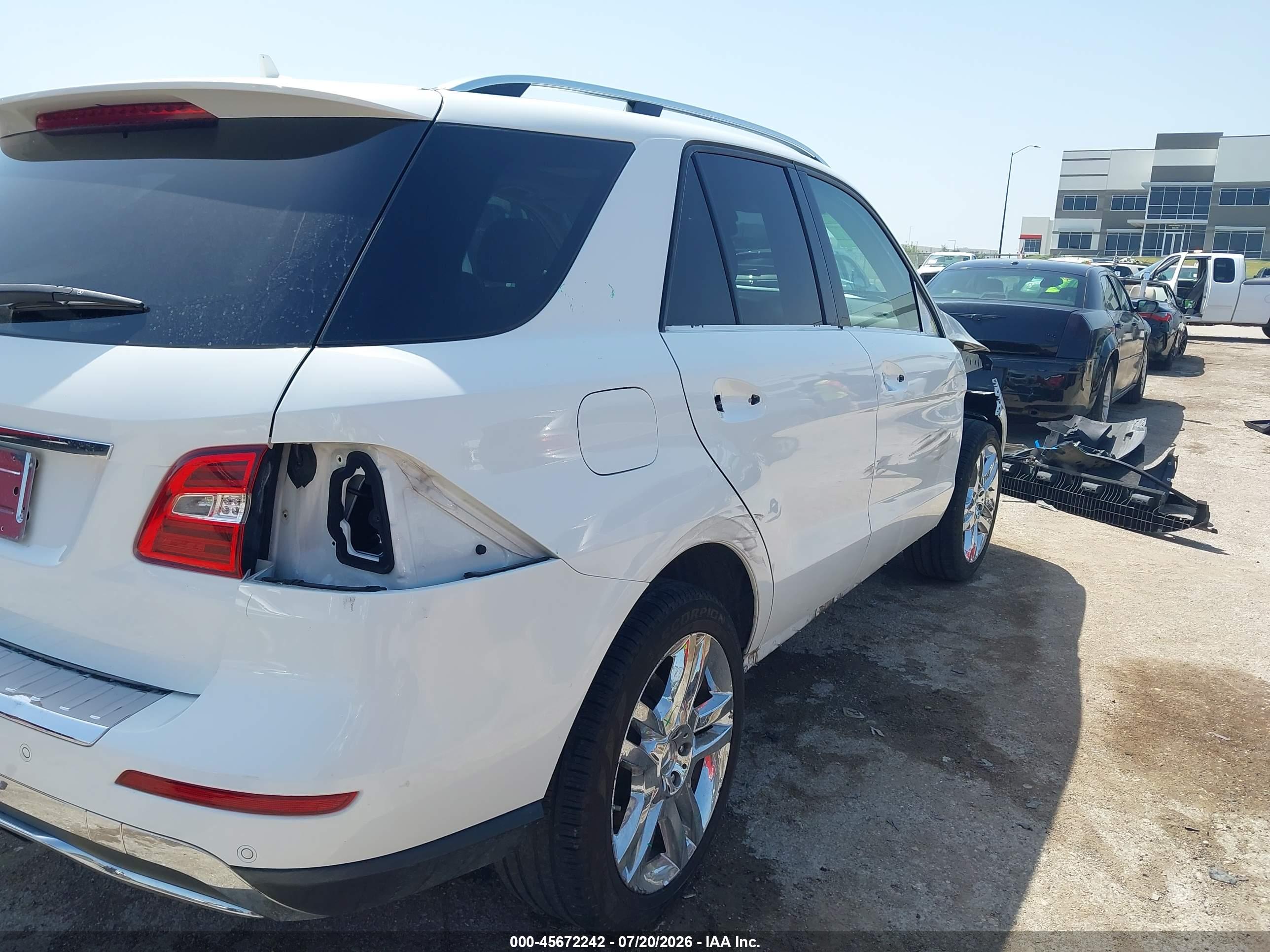 2015 MERCEDES-BENZ ML 350 ML350