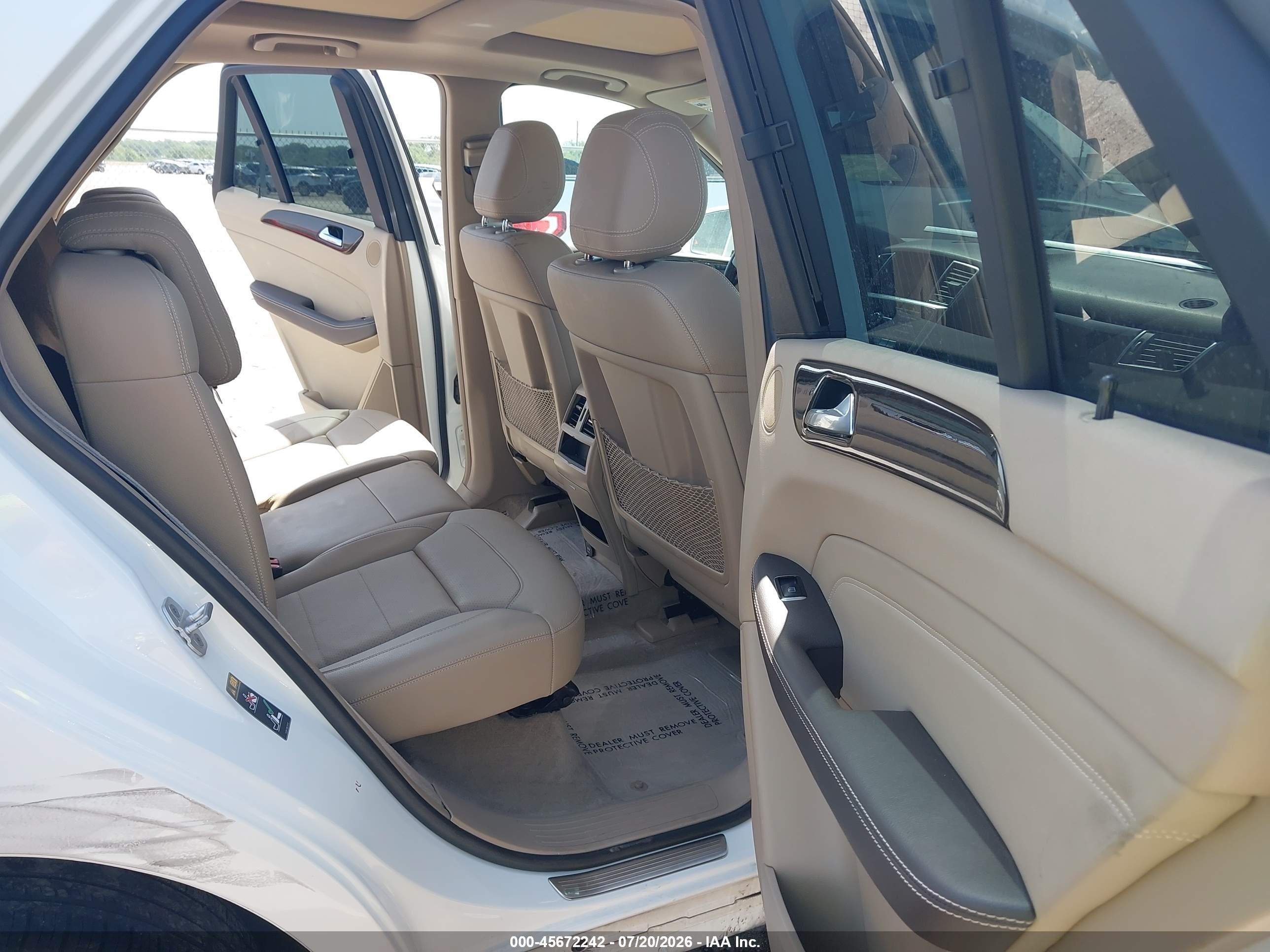 2015 MERCEDES-BENZ ML 350 ML350