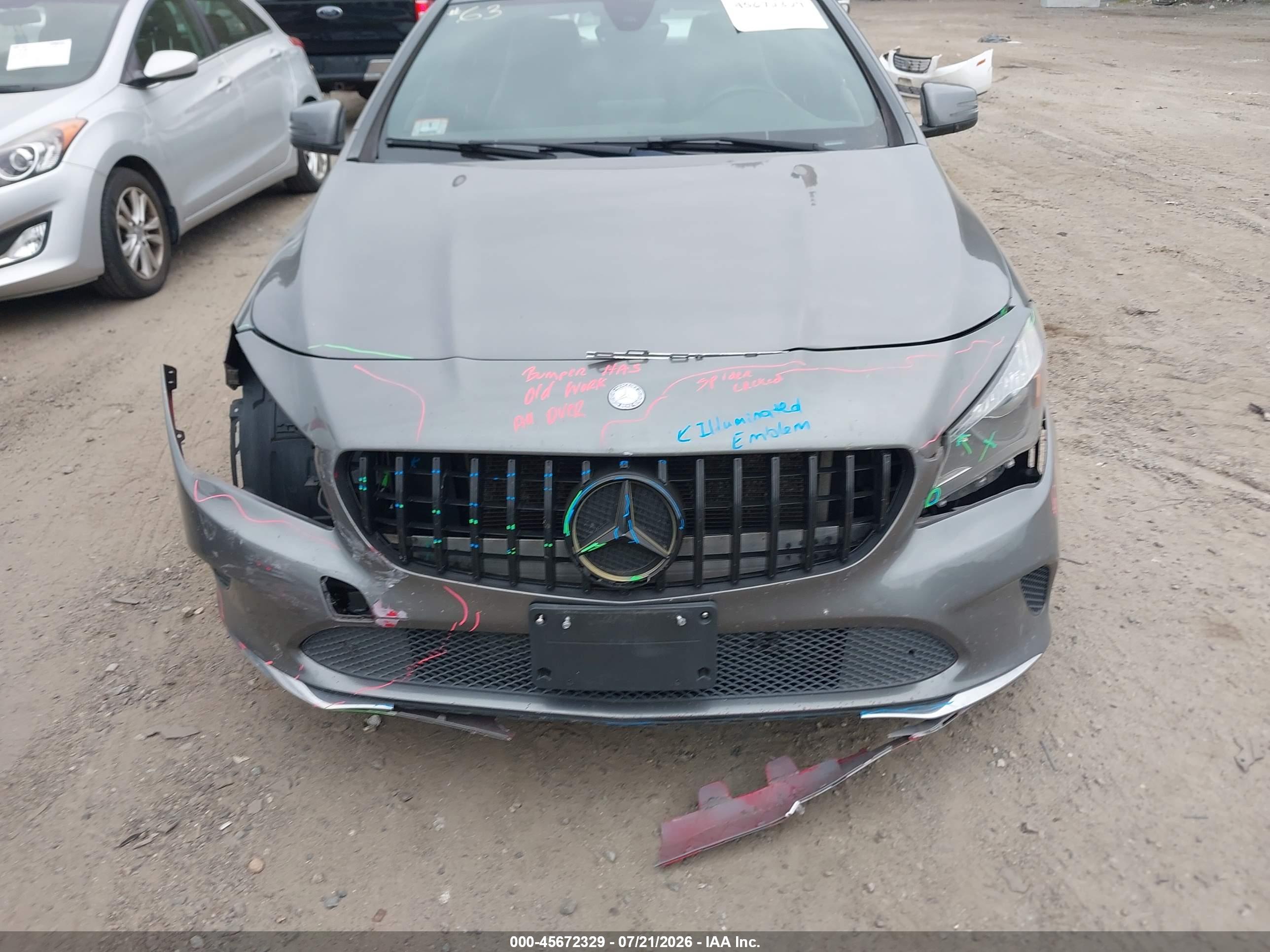 2018 MERCEDES-BENZ CLA 250 4MATIC