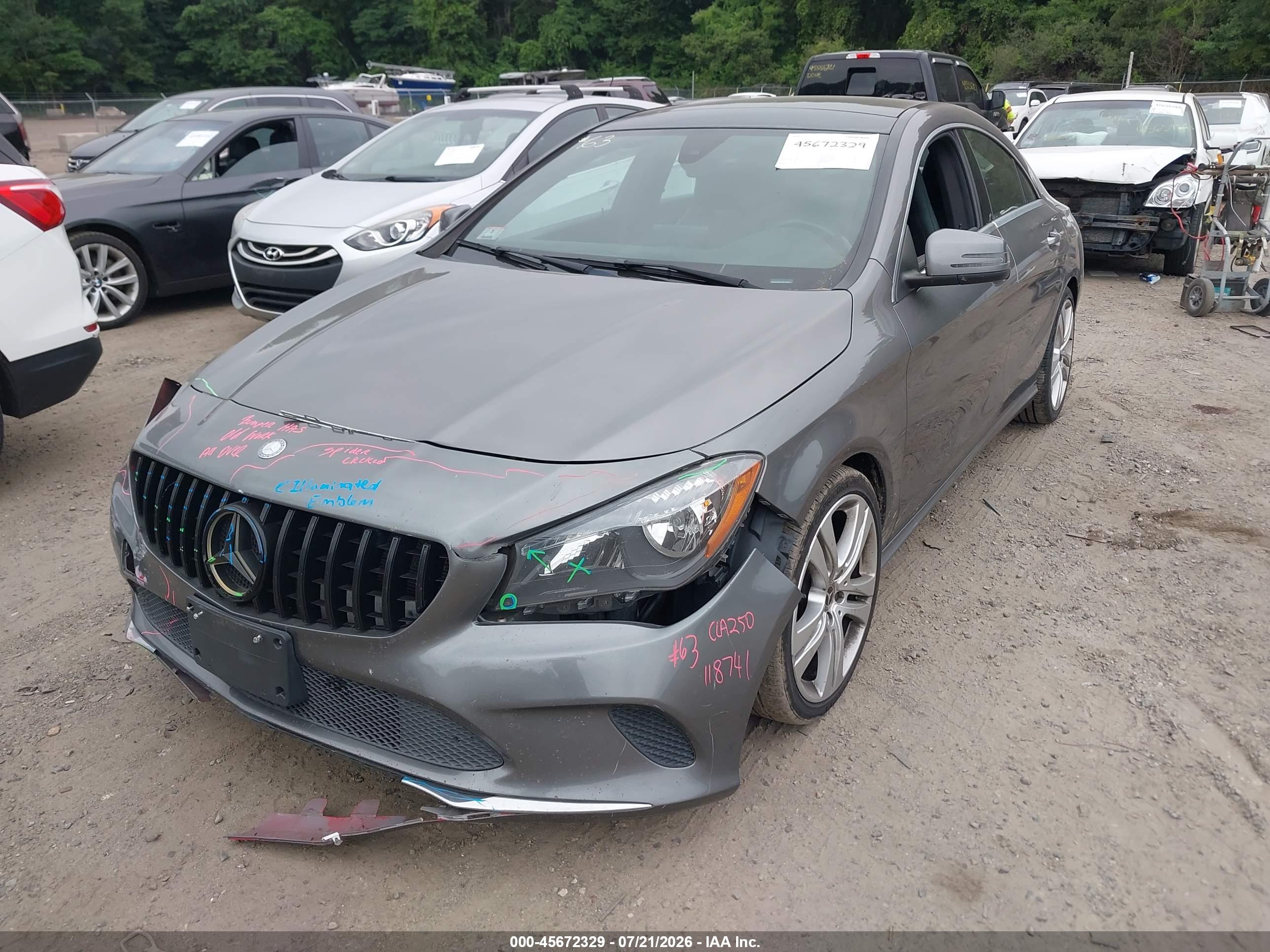 2018 MERCEDES-BENZ CLA 250 4MATIC