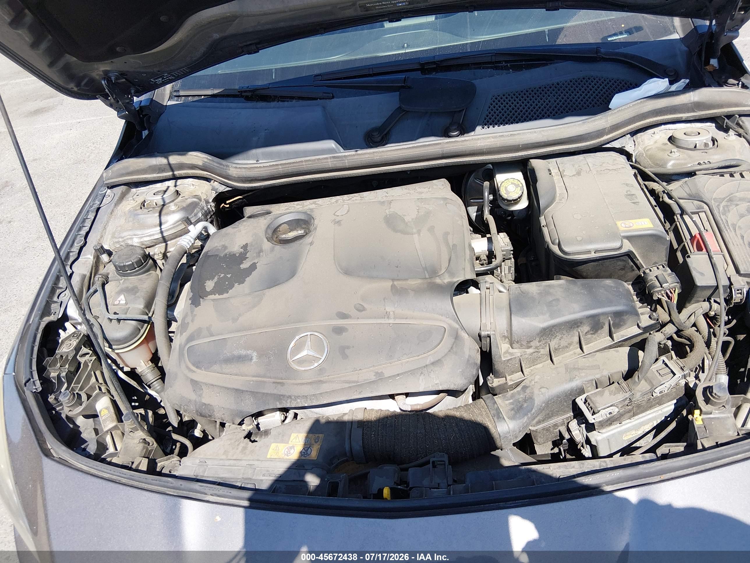 2016 MERCEDES-BENZ CLA 250 CLA250