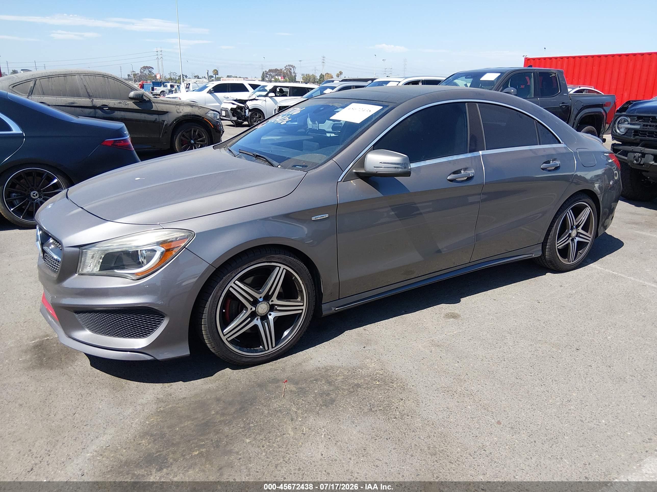 2016 MERCEDES-BENZ CLA 250 CLA250