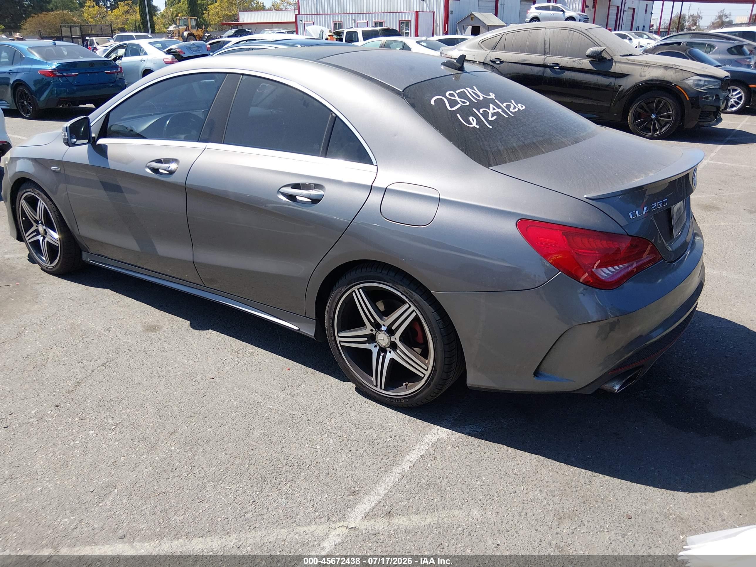 2016 MERCEDES-BENZ CLA 250 CLA250