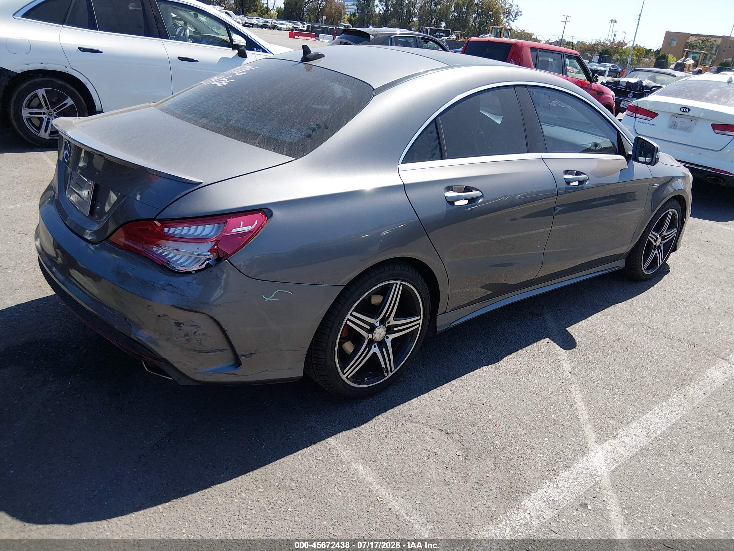 2016 MERCEDES-BENZ CLA 250 CLA250