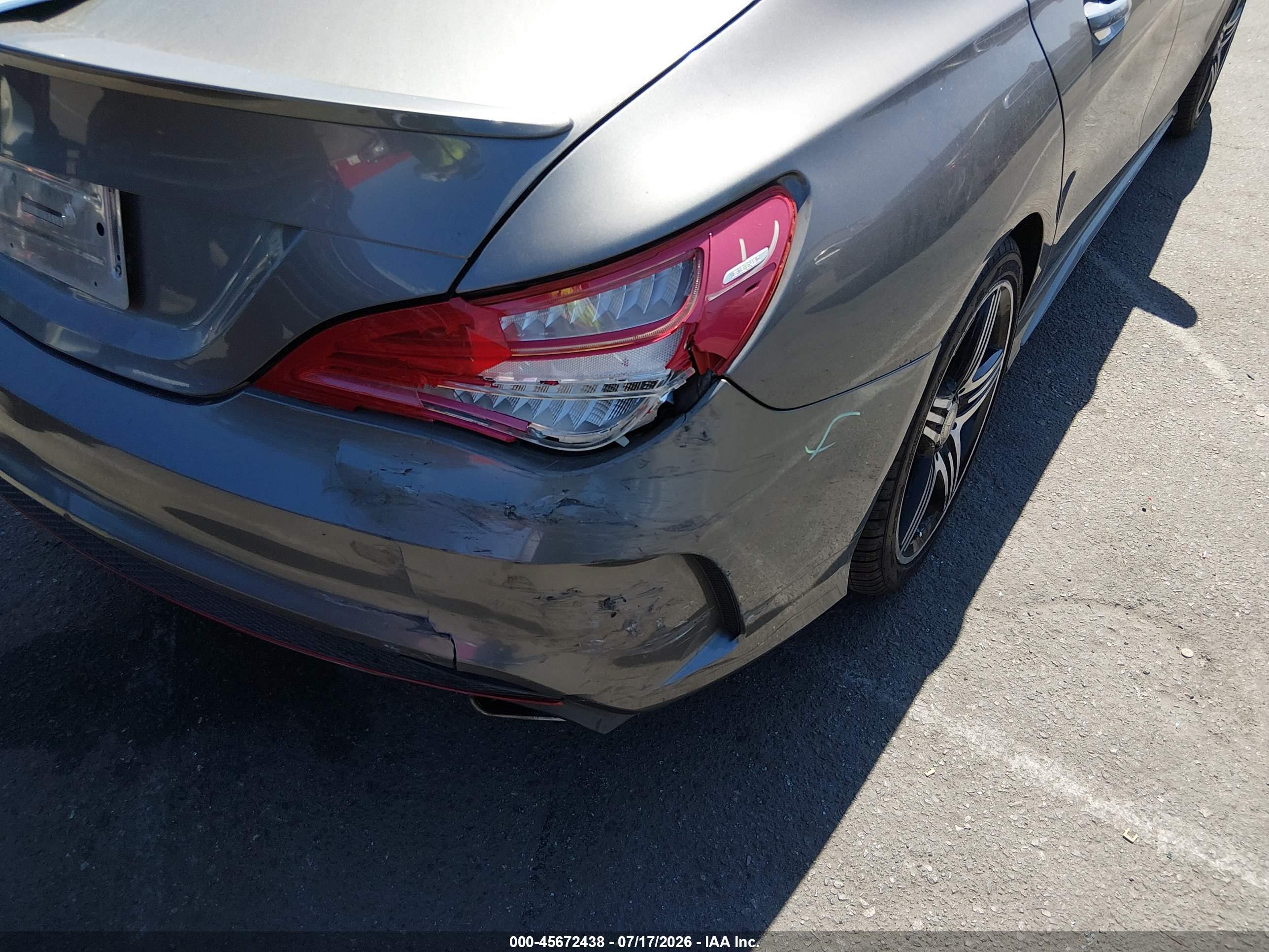 2016 MERCEDES-BENZ CLA 250 CLA250