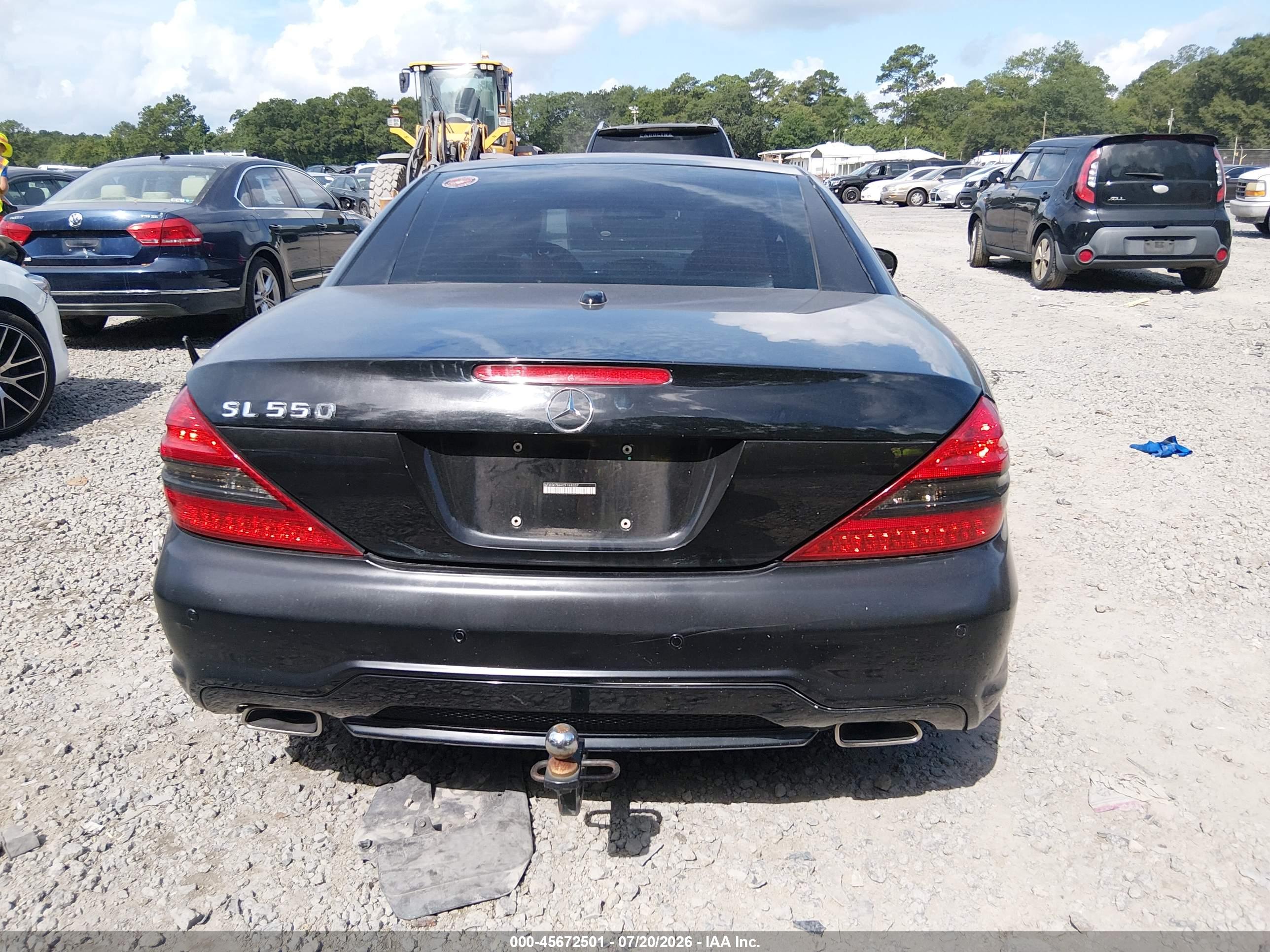2012 MERCEDES-BENZ SL 550