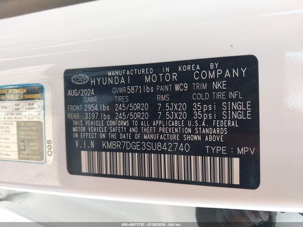 2025 HYUNDAI PALISADE