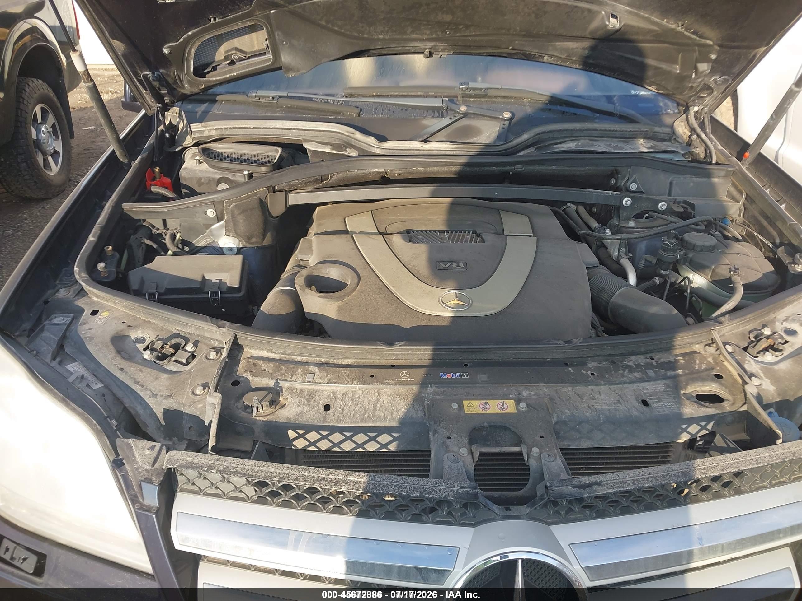 2012 MERCEDES-BENZ GL 450 GL450 4-MATIC