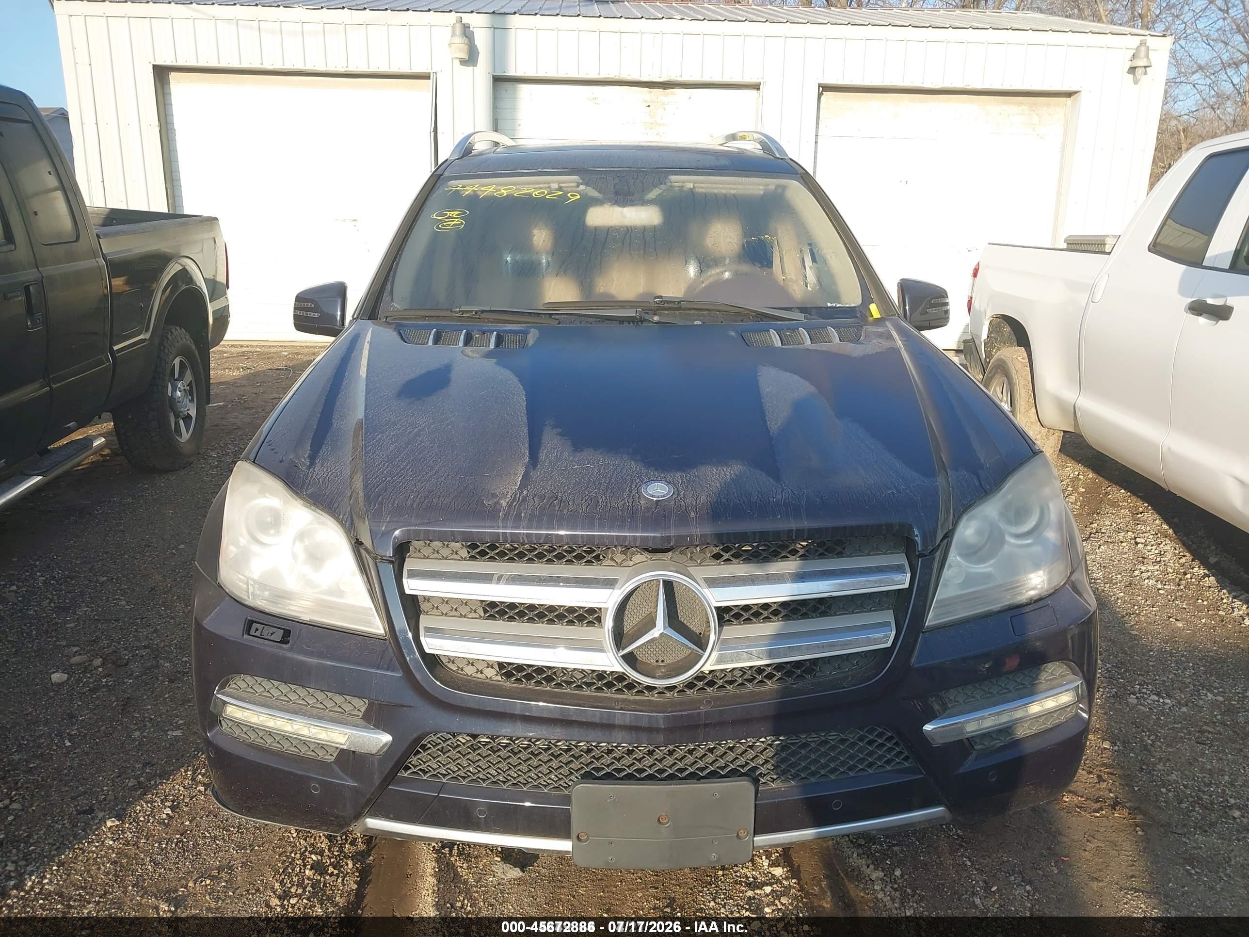 2012 MERCEDES-BENZ GL 450 GL450 4-MATIC