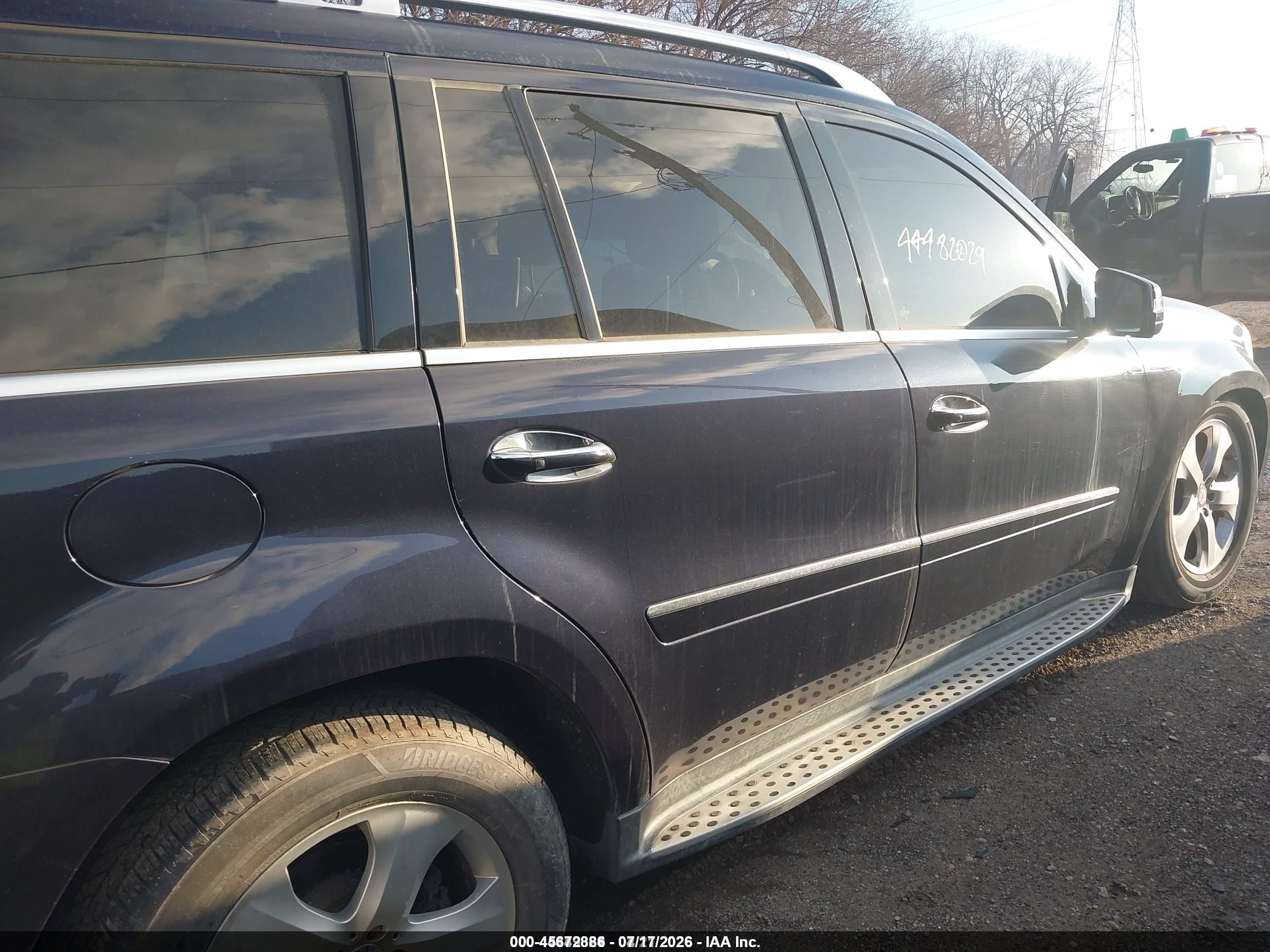 2012 MERCEDES-BENZ GL 450 GL450 4-MATIC