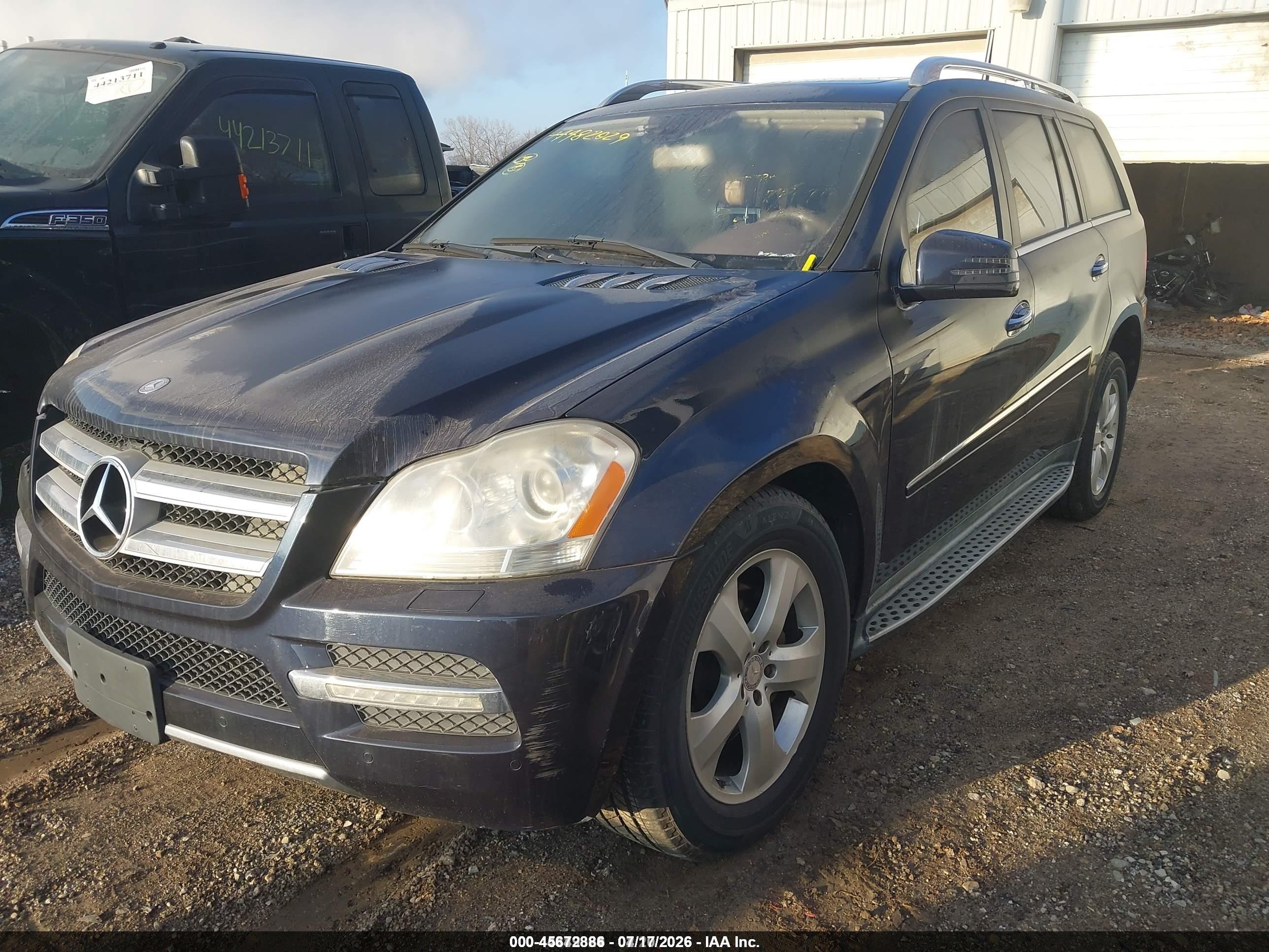 2012 MERCEDES-BENZ GL 450 GL450 4-MATIC