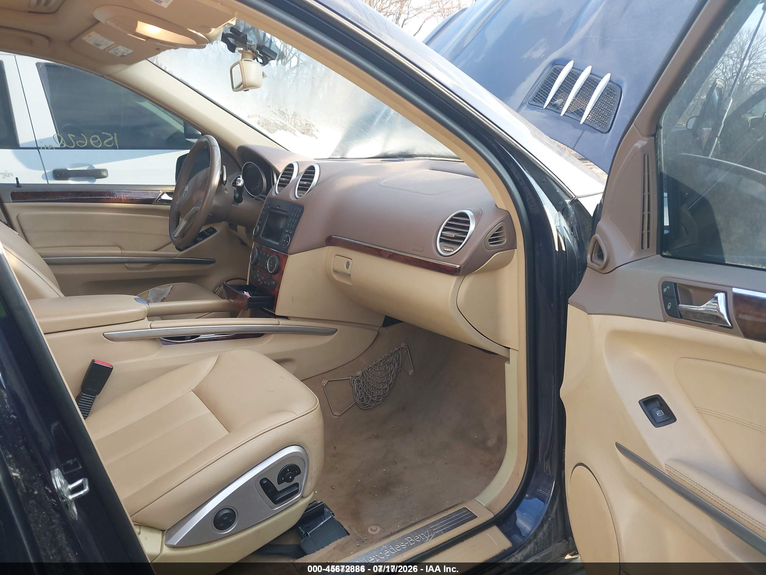 2012 MERCEDES-BENZ GL 450 GL450 4-MATIC