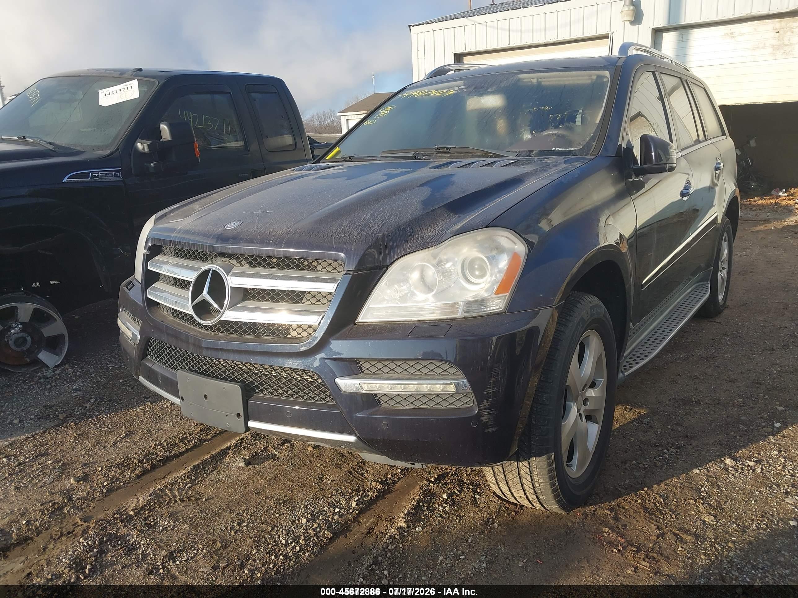 2012 MERCEDES-BENZ GL 450 GL450 4-MATIC