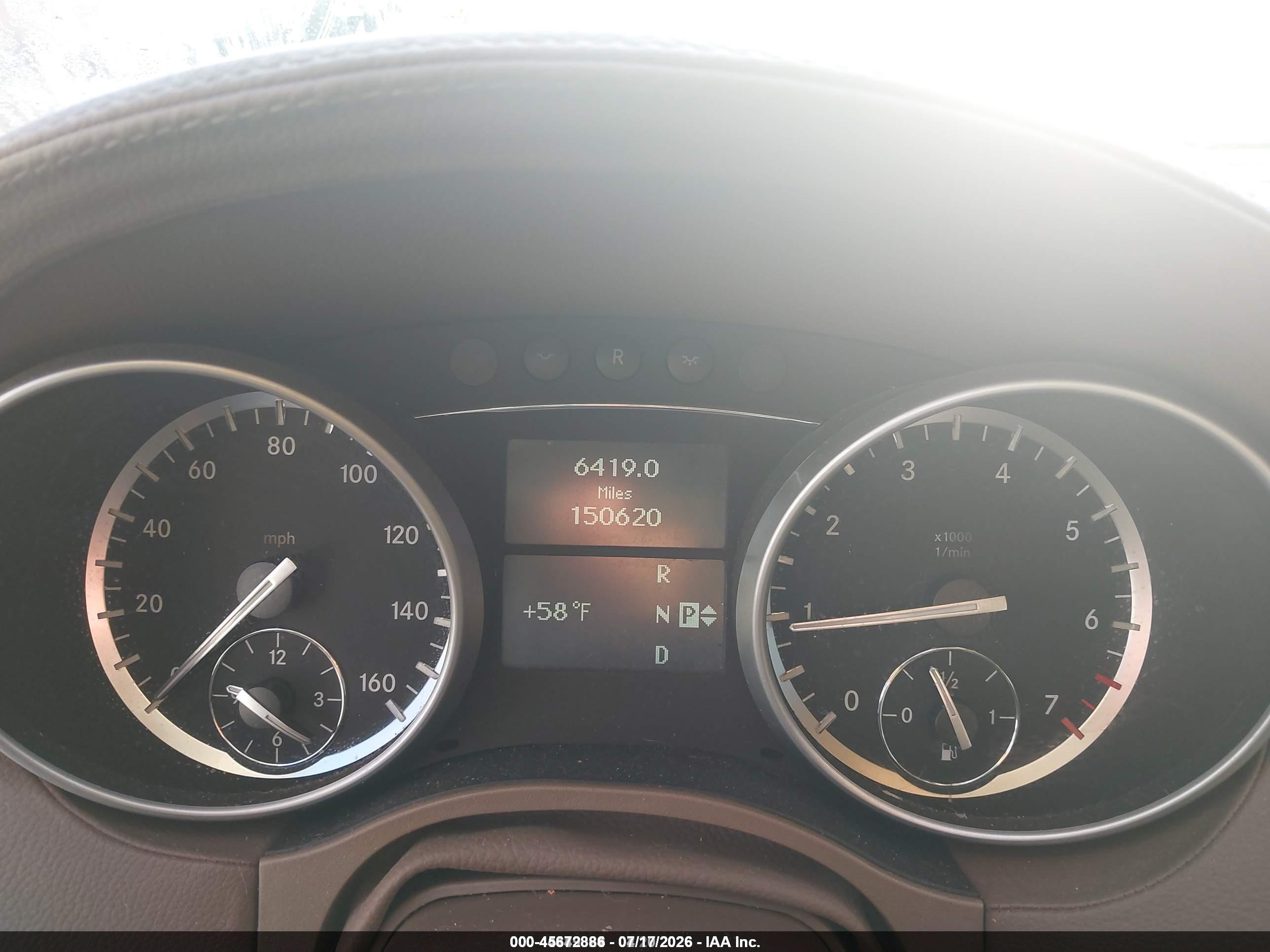 2012 MERCEDES-BENZ GL 450 GL450 4-MATIC
