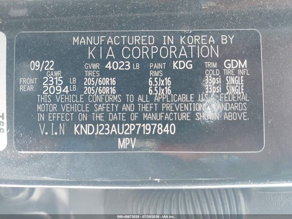 2023 KIA SOUL LX