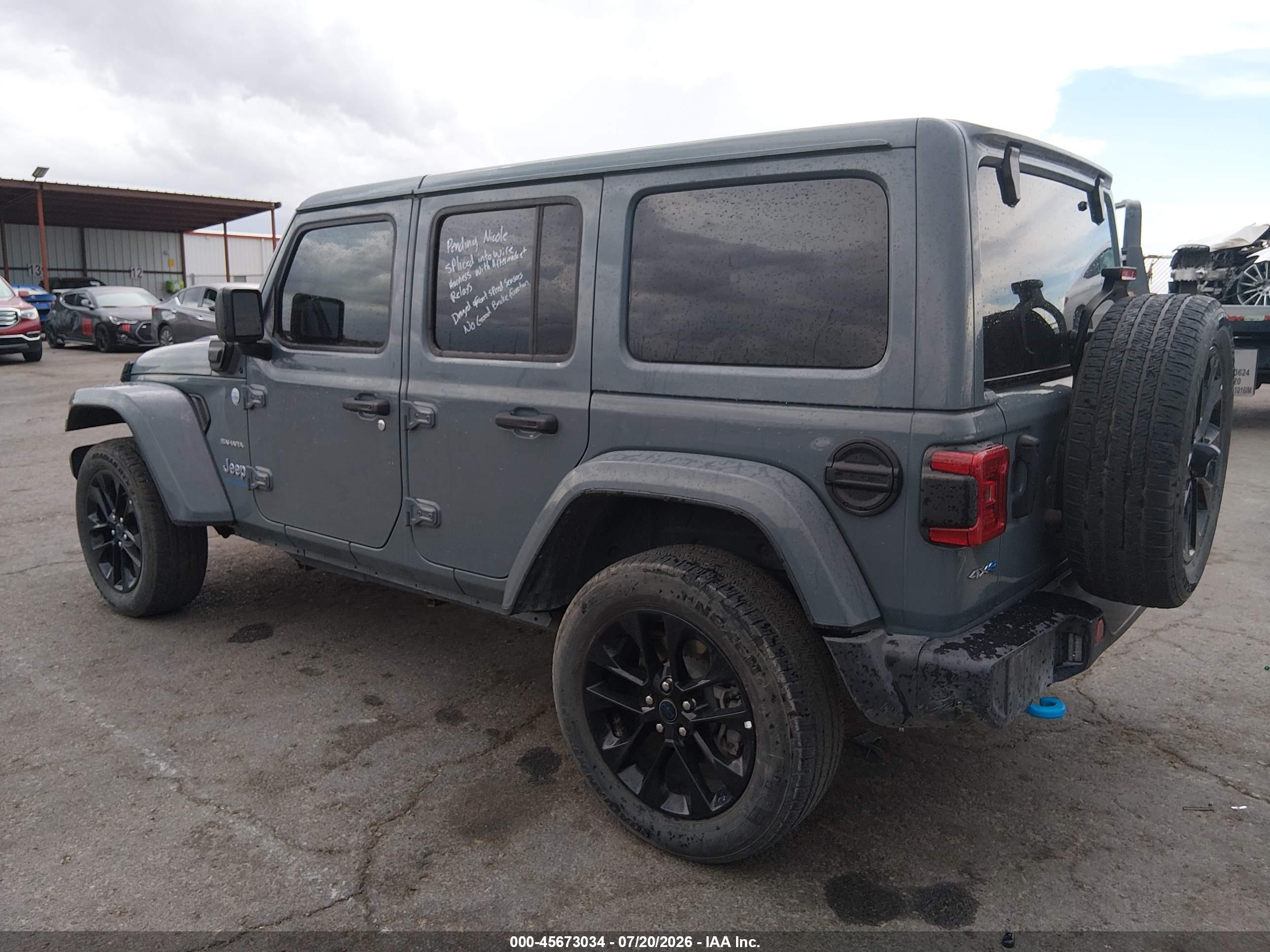 2024 JEEP WRANGLER 4XE SAHARA 4XE