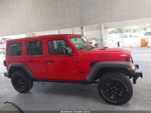 2021 JEEP WRANGLER UNLIMITED WILLYS 4X4