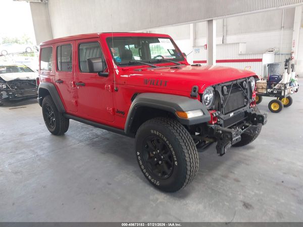 2021 JEEP WRANGLER UNLIMITED WILLYS 4X4