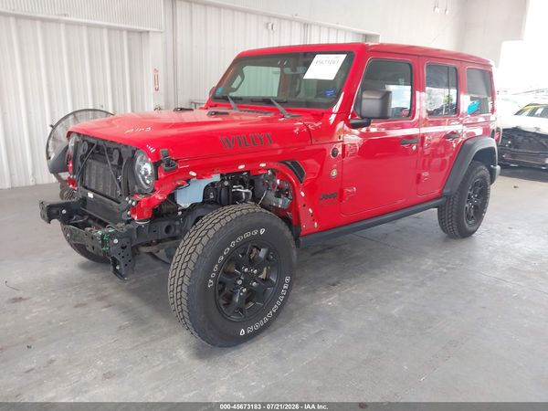 2021 JEEP WRANGLER UNLIMITED WILLYS 4X4