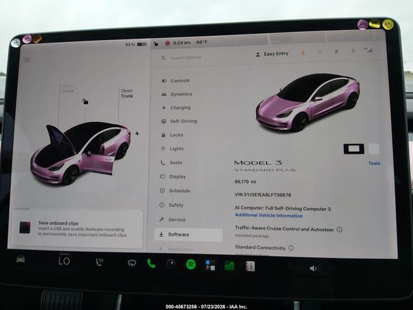 2020 TESLA MODEL 3