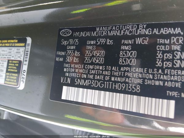 2026 HYUNDAI SANTA FE HYBRID LIMITED