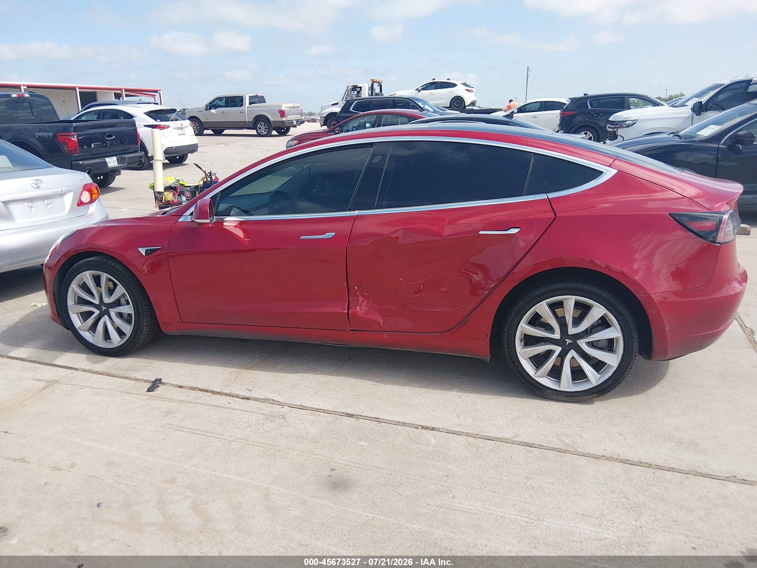 2018 TESLA MODEL 3 LONG RANGE/MID RANGE