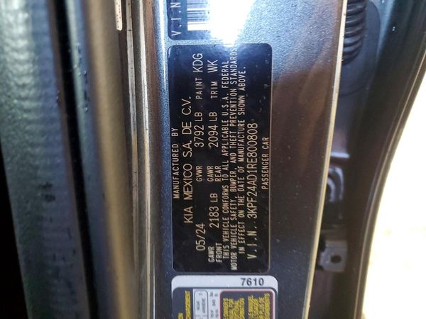 2024 KIA FORTE