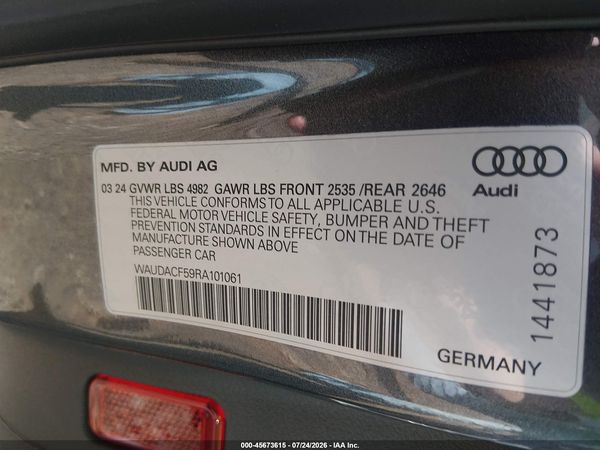 2024 AUDI A5 SPORTBACK