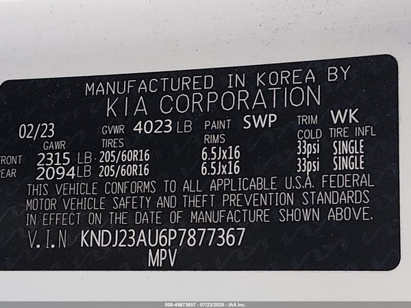 2023 KIA SOUL LX