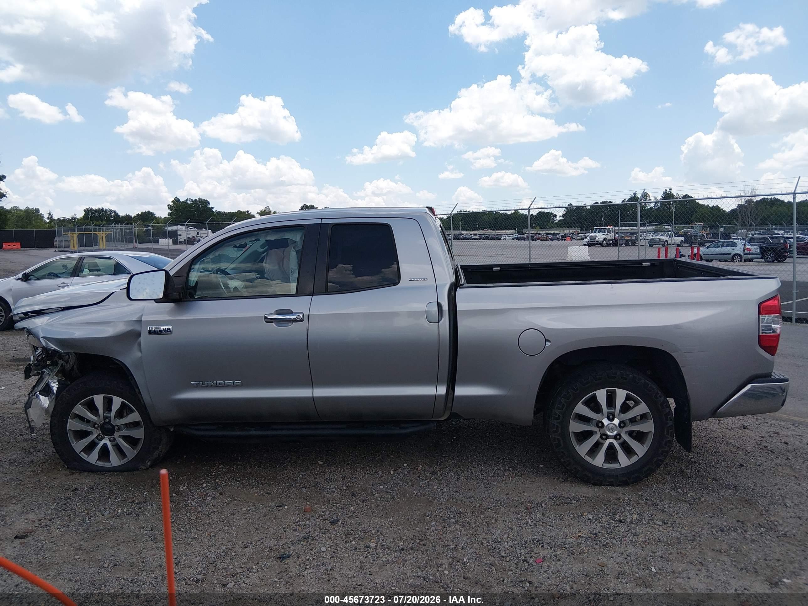 2017 TOYOTA TUNDRA LIMITED 5.7L V8